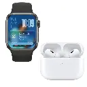 [GNDYDUOSWBUD] Green Lion Dynamic Duo 41mm Smart Watch & Earbuds Pro 2 - Black.webp