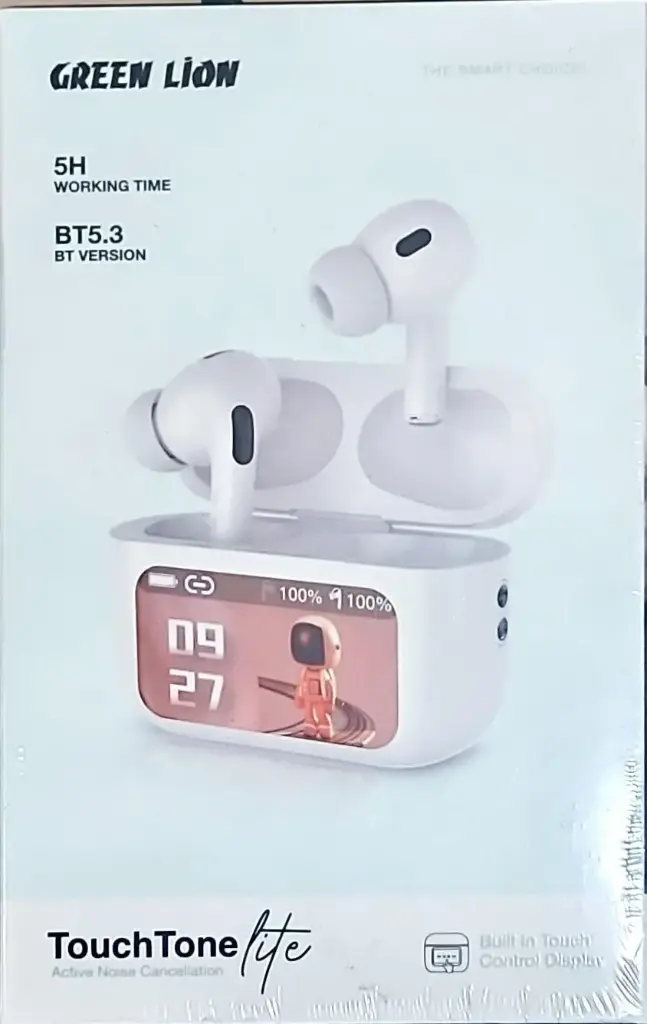 Touch tone green lion