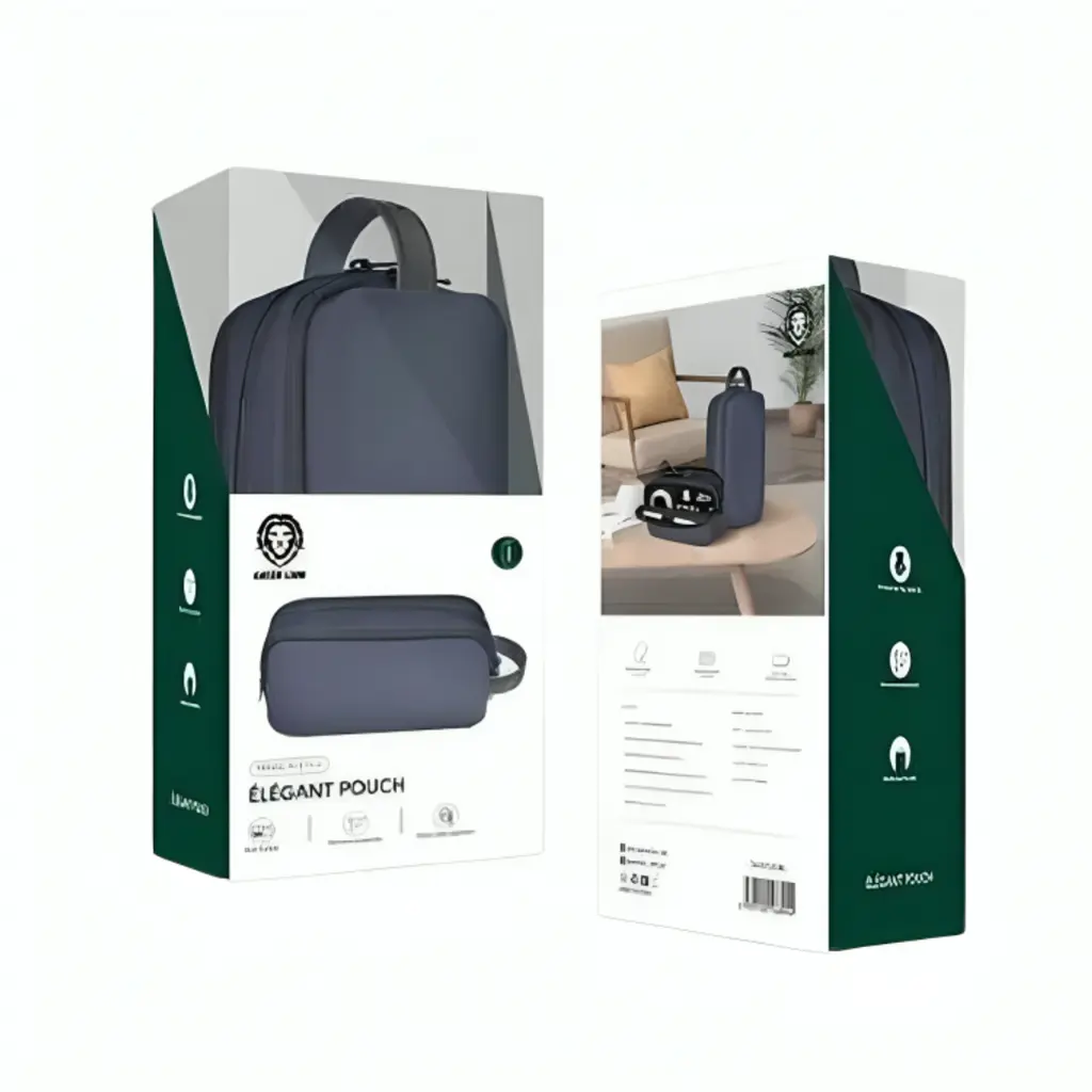 GREEN LION ELEGANT POUCH