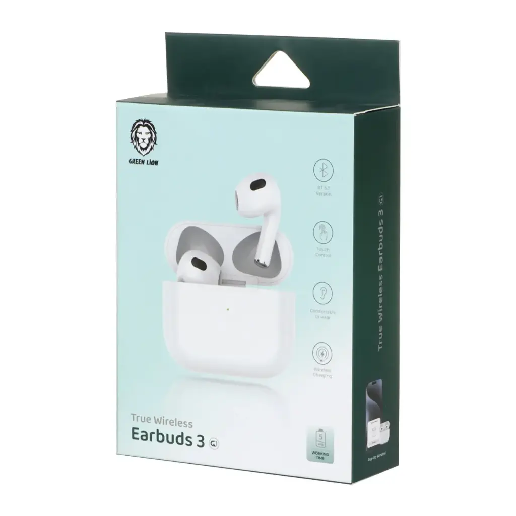 GREEN LION EARBUDS 3