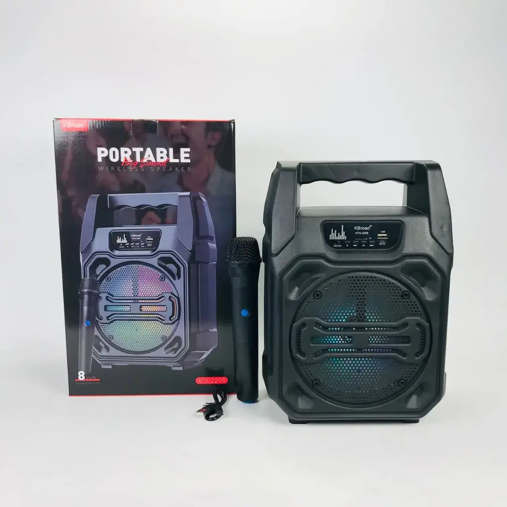 KBROAD 8 INCHES SPEAKER WITH MIC