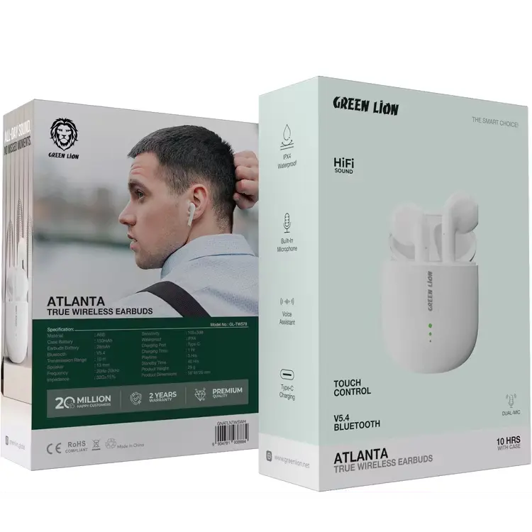 GREEN LION ATLANTA EARBUDS