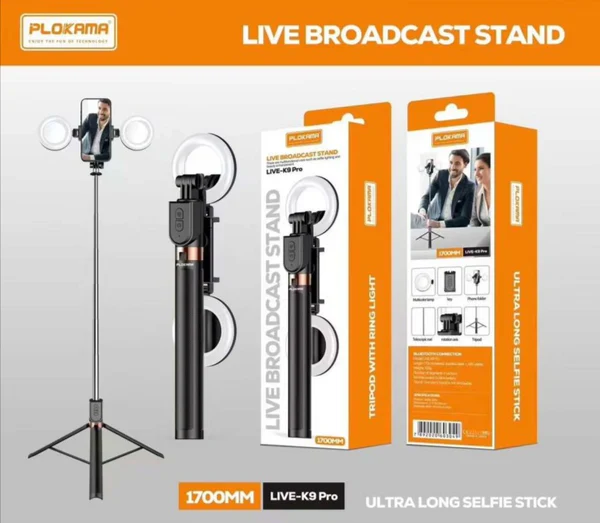 PLOKAMA TRIPOD LIVE K9 PRO