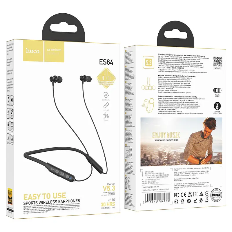 HOCO SPORTS WIRELESS EARPHONES