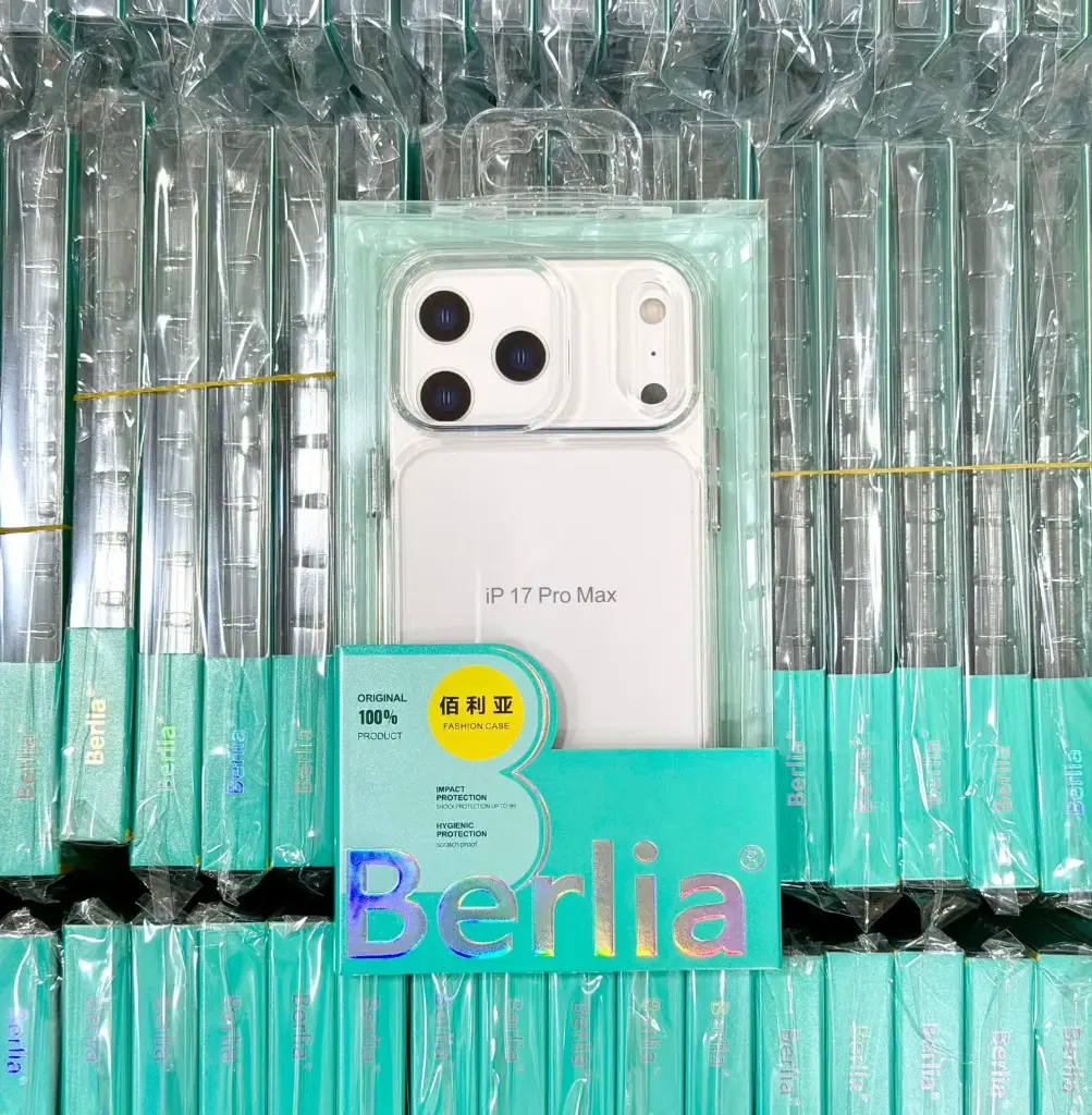 BERLIA CRYSTAL COVER FOR IPHONE 17