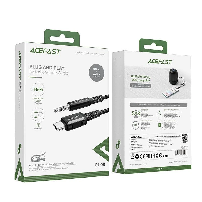 ACEFAST TYPE C AUX CABLE