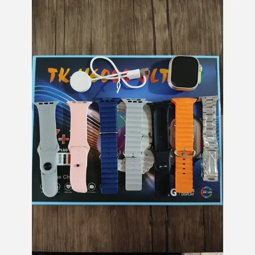 TK-H6000 ULTRA3 SMART WATCH WITH 7 BANDS