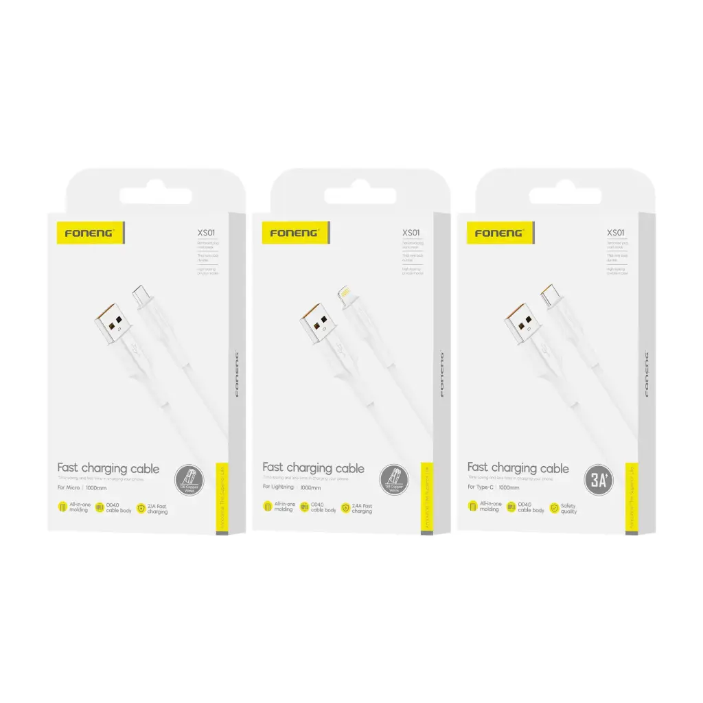 FONENG FAST CHARGING CABLE 3A