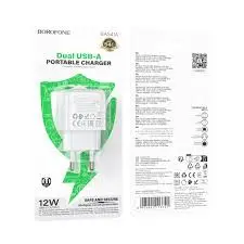 BOROFONE BAS41A DUAL USB-A ADAPTER