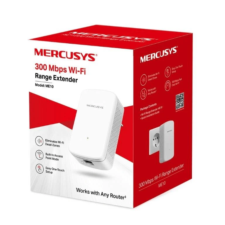 MERCUSYS 300MBPS WIFI RANGE EXTENDER
