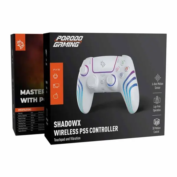 PORODO GAMING SHADOWX WIRELESS PS5 CONTROLLER
