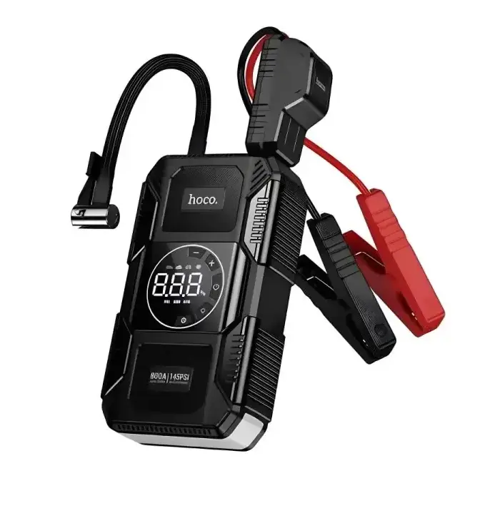 HOCO QS6 LIGHTING+AIR PUMP+EMERGENCY JUMP STARTER 8000MAH