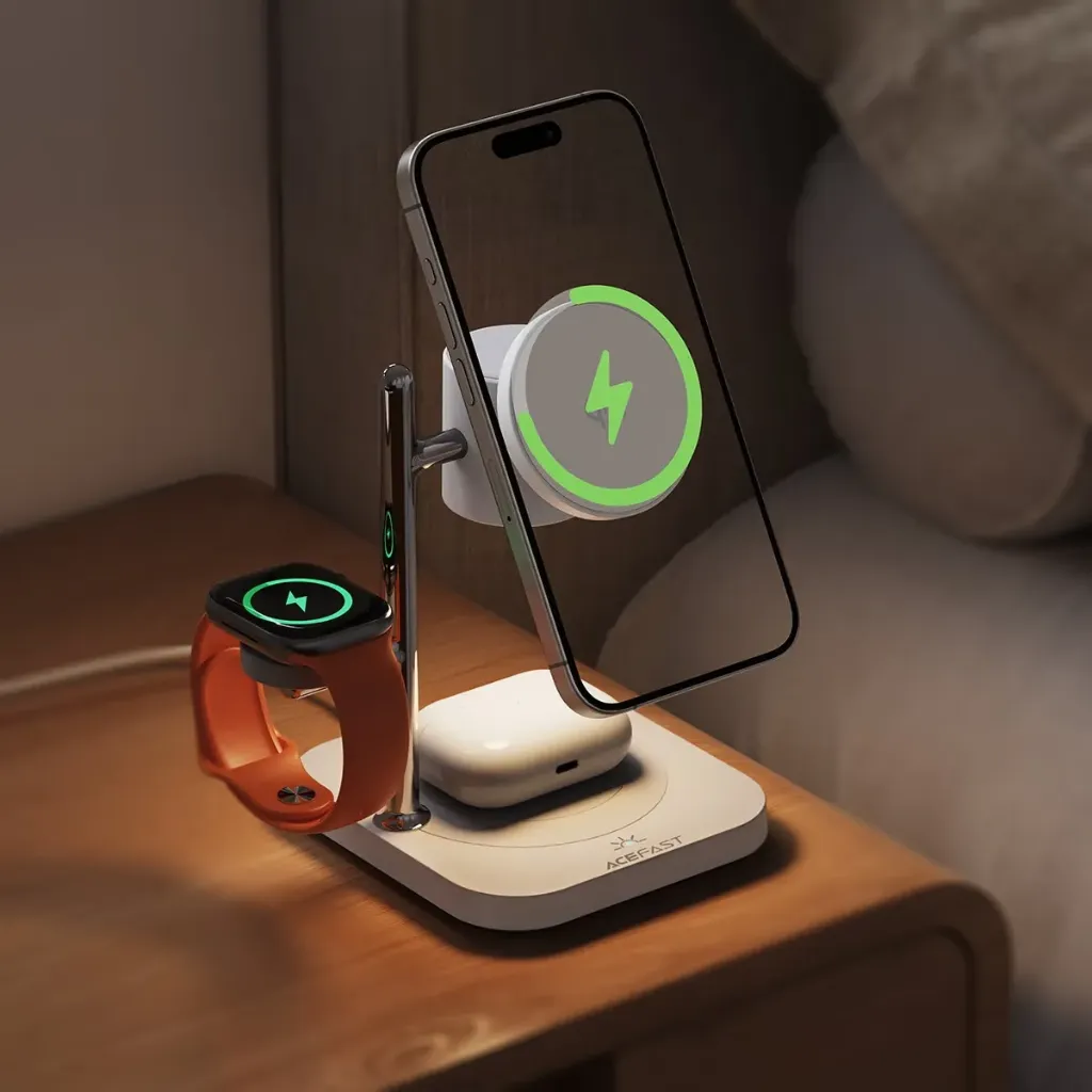 ACEFAST 4 IN 1 DESKTOP WIRELESS CHARGER E39