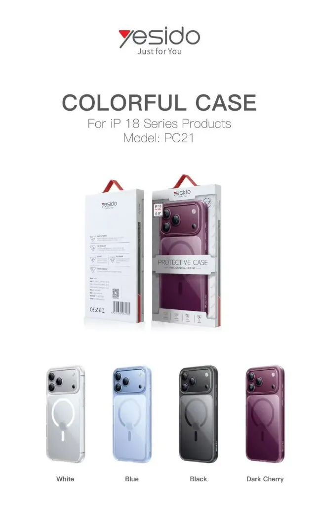 YESIDO COLORFUL CASE MAGSAFE