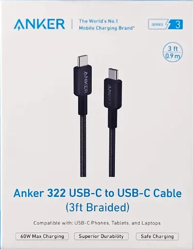 Anker C to C cable