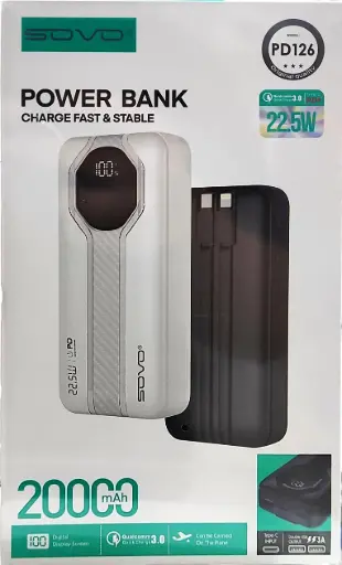 POWER BANK 20000MAH PD