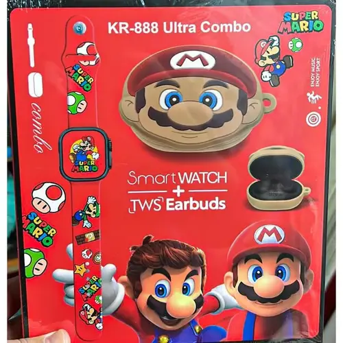 SUPER MARIO SMART WATCH+AIRPODS