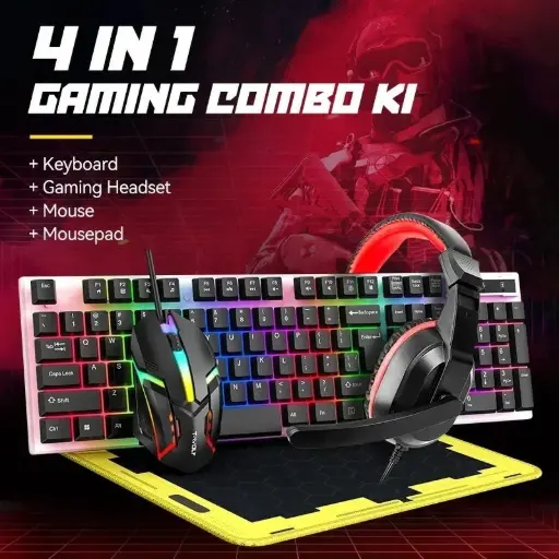 4 IN 1 GAMING COMBO 