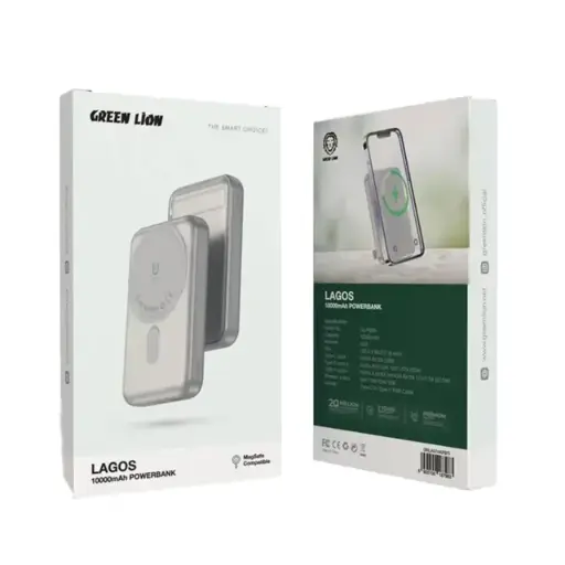 GREEN LION LAGOS 10000MAH POWER BANK MAGSAFE