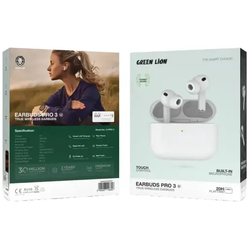 GREEN LION EARBUDS PRO 3